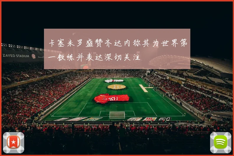 卡塞米罗盛赞齐达内称其为世界第一教练并表达深切关注