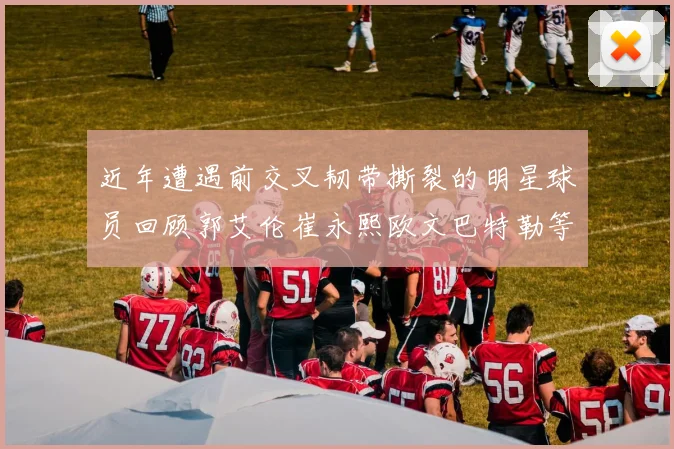 近年遭遇前交叉韧带撕裂的明星球员回顾郭艾伦崔永熙欧文巴特勒等人